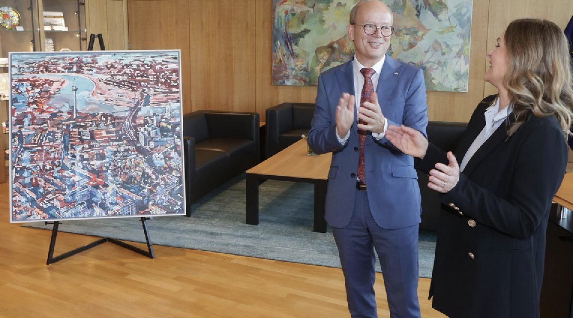 Landtag NRW präsentiert neu erworbenes Werk bei Nacht der Museen